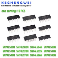 1-5 Pieces SN74LS00N DIP 74LS02N 74LS04 DIP-14 HD74LS08P SN74LS10N SN74LS20N SN74LS32N SN74LS474LS48