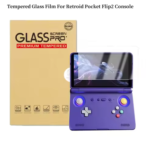 For Retroid Pocket Flip2 Tempered Glass Screen Protector RPF2 Retroid Flip 2 Console 9H HD Tempered 