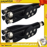 yueywhFor  Lab  Connector 4-In-1 PTFE Adapter Pipe Expansion Port for  X1 X1C P1P P1S A1 A1min
