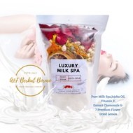 MANDI SUSU BERSAMA 7 JENIS BUNGA AURA/Penutup Pantang/Penaik Seri/Postive Aura