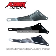 Y15ZR EXHAUST BRACKET RACING ALLOY RACING EXHAUST CNC BRACKET EXHAUST BRACKET OPEN KING DRAG