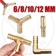 Brass Hose Connector Brass Compressor Hose Connection Hose Connector Adapter Hose Pipe Hose Nipple T