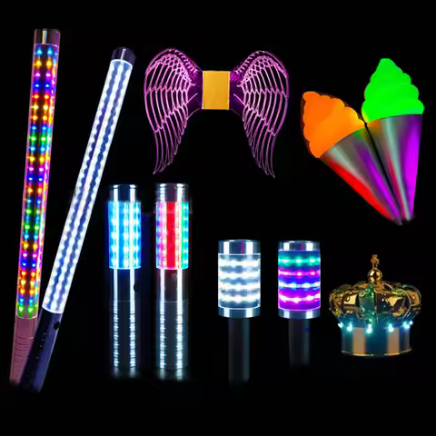 Party Supplier LED Strobe Baton Rechargeable LED Sparklers Light Champagne LED Bottle Service Light