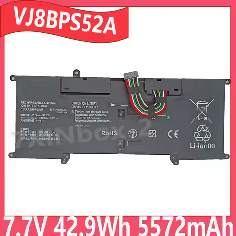 VJ8BPS52A VJ8BPS52 7.7V 42.9Wh 5572mAh Laptop battery For Sony VAIO VJS132C0411B VJS132C0811S S13 S1