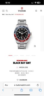 Tudor black bay GMT