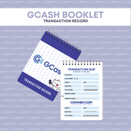 AMBREPH: GCASH BOOKLET TRANSACTION RECORD l CASHIN CASHOUT A6 70GSM HANDY