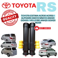 Toyota Estima ACR30 ACR50, Alphard ANH10 MNH10, Vellfire ANH20 GGH20 Rear Absorber Cover with Shaft Bush (1 Pair)