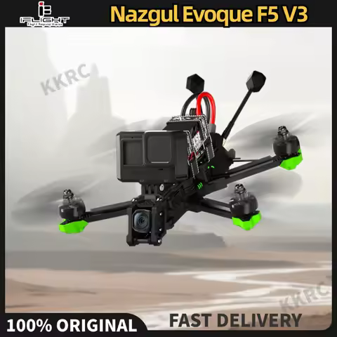 iFlight Nazgul Evoque F5 V3 O4 Pro 6S HD BNF FPV Drone switchable DC/X-frame design W/ Borg Mini F7 