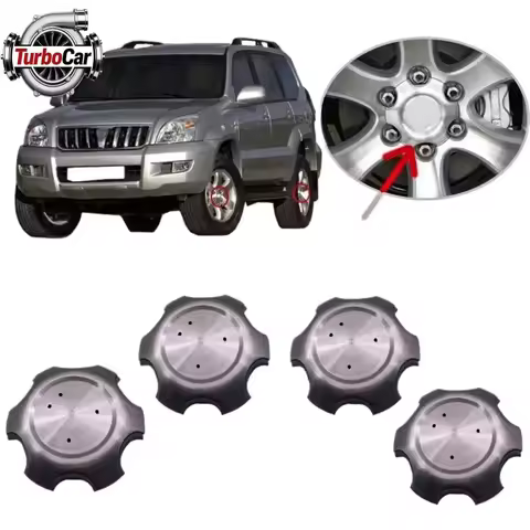 4PCS Wheel Centre Caps Hub Rim Cover for Toyota Land Cruiser 4000 Prado 4.0L 120 Series 2003–2009 14