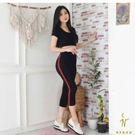 MERAH 7/8 red list brand leggings red list brand leggings imported leggings brand list leggings
