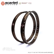 Scarlet Racing - Velg Pelak Pelek Rim Aloy Ring 17 140 140