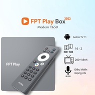 Hàng chính100% remote Điều Khiển FPT Play BOX T650 Tương Thích Tất Cả Các Mạng FPT Play  có Giọng Nó