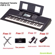 [AN] Keyboard Yamaha PSR S775 Paket Complete TERJAMIN