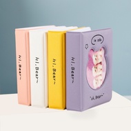 KOLBUK BEAR 37 SLOT 2R Korean Mini Photo Album 2R 37 Slot Photo Album/ Polaroid Photo Album/ Cute Ae