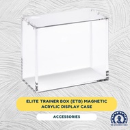 Elite Trainer Box (ETB) Magnetic Acrylic Display Case