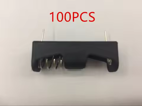 Wholesale 100pcs/lot 12V 1 x 23a Battery Holder With PCB Pin For 23A / A23 Battery Clip Holder Cell 