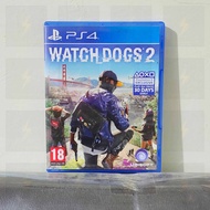 Kaset Watch Dogs 2 WD 2 PS4 PS5 BD CD Playstation Ps 4 5 Bekas Second Preloved Preowned