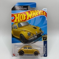 HW Hot Wheels Bumblebee Transformers Volkswagen Beetle VW Gold Hotwheels Screen TimeHW