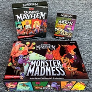 English Version Dungeon Mayhem Dungeon Mayhem Crazy Monster Family Party Game Card