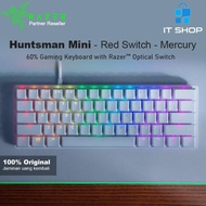Best Products) Razer Huntsman Mini Mercury Keyboard - Red