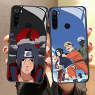 CK-88 Sasuke Uchiha HD Glass Casing for Xiaomi Redmi 8 8A 9 Note 8 10 Pro Lite