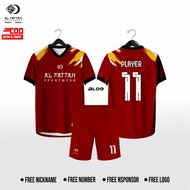 AL FATTAH - CUSTOM JERSEY FUTSAL VOLLEYBALL FULL PRINTING CAN BE SOLD INDIVIDUALLY BL09