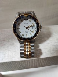 Technos Watch Skydiver 深藍色外圈石英錶