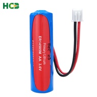 HCB ER14505M Add Connector 3.6V Li-SOCl2 Lithium Battery for Smart Meter Personnel Locator Card