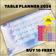 Calendar 2025 / Desk Calendar Planner /  Ready Stock / Desk calendar 2025 / Table Calendar Planner A