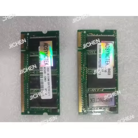 256MB 512MB 1GB DDR Original 200Pin DDR1 SODIMM Memory DDR400 DDR333 RAM for Laptop Motherboard Indu