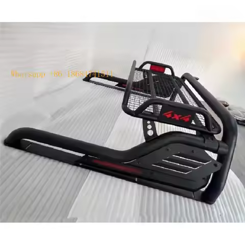 Steel Offroad Roll Bar With Roof Rack 4X4 Sports Style Pickup Truck Accessories Ranger NP300 D40
