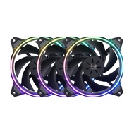 InWin Sirius Loop Addressable RGB Triple Fan Kit 120mm High Performance Cooling Computer Case Fan Co