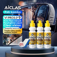 AICLAS Watermark remover car glass cleaner Penanggal Pencuci Pembersih Cermin depan filem minyak ber