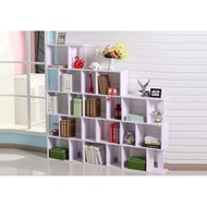 5 Tier 2-Ways Wooden Storage Rack (White)