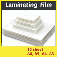 Laminate / Laminating Film 15's & 50's A6 / A5 / A4 /A3 Plastic Sarung Laminate Film
