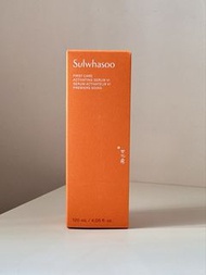 現貨 120ml 韓國 Sulwhasoo 雪花秀 第6代潤燥再生精華 煥活肌底精華液 新潤燥精華人參肌底液 Sulwhasoo FIRST CARE ACTIVATING SERUM VI SERU