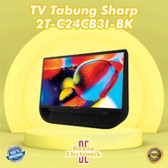 RE TV SHARP 2 TABUNG 2T-C24CB3i-BK 24 INCH ORIGINAL