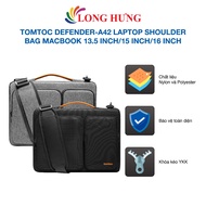 Shockproof handbag Tomtoc Defender-A42 Laptop Shoulder Bag Macbook 13.5 inch/15 inch/16 inch - Genui