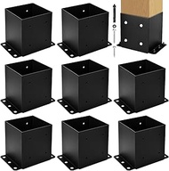 6x6 Post Base, Inner Size 5.5"x5.5"Deck Post Base, Deck Post Base for Concrete, for Mailbox Support 