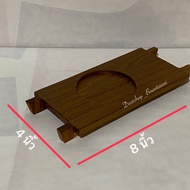 Coaster Teak Board Beverage Serving Tray