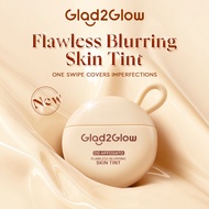 Glad2Glow FLAWLESS BLURRING SKIN TINT High Coverage Lightweight Foundation Tinted Moisturizer Concea