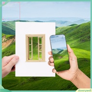 [doverywell]   Landscape Photo Prop Unique Travel Photo Prop Portable Window Frame Photography Prop 