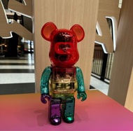 MEDICOM TOY BE@RBRICK AUDIO 400%  2024世界巡展3絕版彩虹rainbow庫柏力克熊