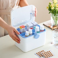 Portable Medicine Box Household Emergency Medical Box Large Pill Pill Pill Medicine Storage Box Fami