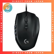 Logicool G ゲーミングマウス G600t 有線 ゲーミング マウス USB 接続 LIGHTSYNC RGB MMO ゲーム向け 多ボタン 20個 プログラムボタン PC windows m