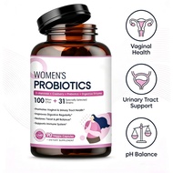 Women's Probiotics 100 Billion CFU D-Mannose Cranberry  Vaginal Urinary Health