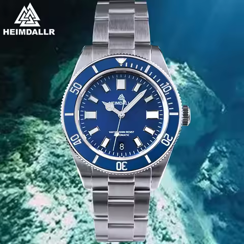 Heimdallr Men Mechanical Diving Watch BGW-9 Super Luminous 200M Waterproof Sapphire NH35A Automatic 