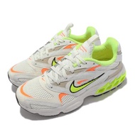 Nike 休閒鞋 Wmns Zoom Air Fire 白 螢光綠 氣墊 女鞋 復古 CW3876-104