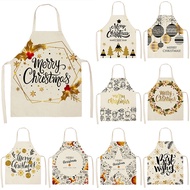 Christmas theme Woman aprons for Men goods for home kitchen customizable apron Child apron