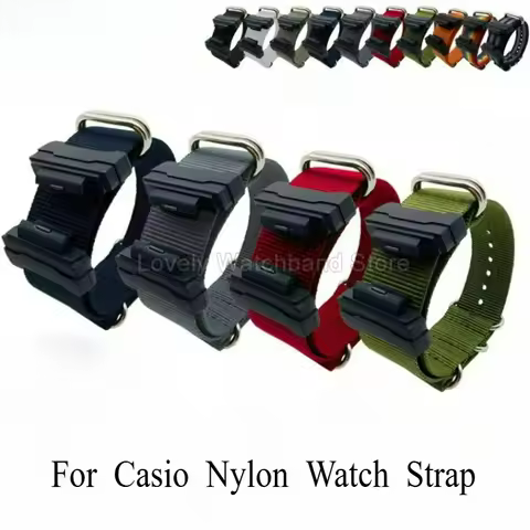For ​​Casio G-SHOCK DuraSoft Nylon Watch Strap GA-100/110/120/150/200/201/300/310/400/700 Special Bu